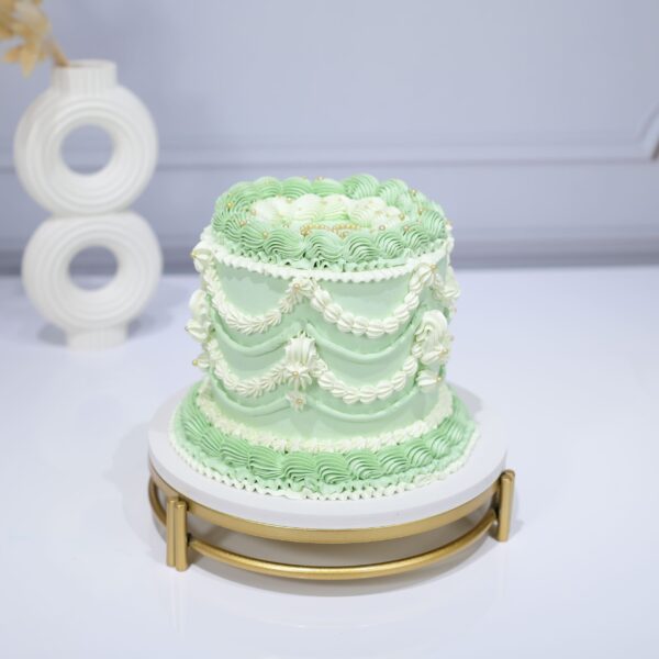 GREEN VINTAGE CAKE