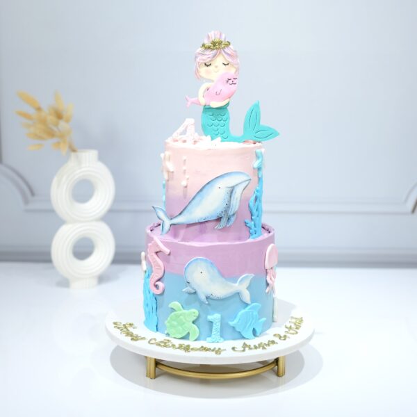 MERMAID THEME CAKE