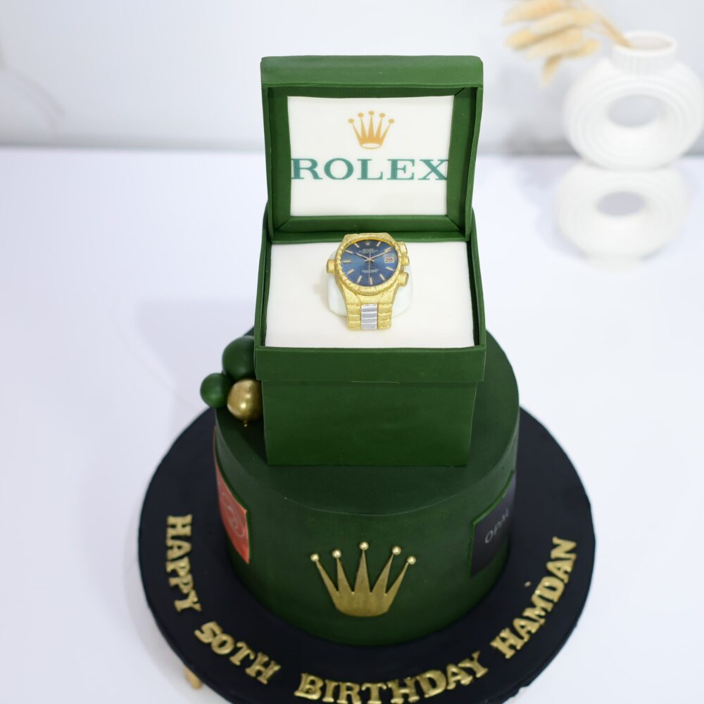 ROLEX WATCH CAKE - Image 3