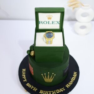 ROLEX WATCH CAKE - Image 3