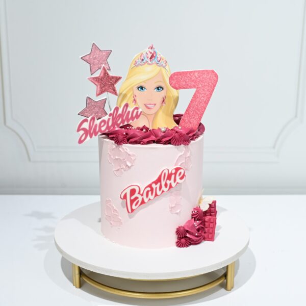 BARBIE THEME CAKE