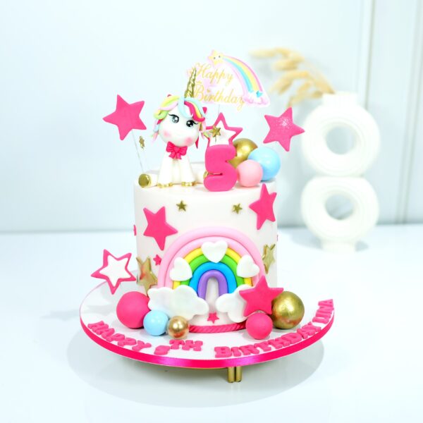 UNICORN THEME CAKE