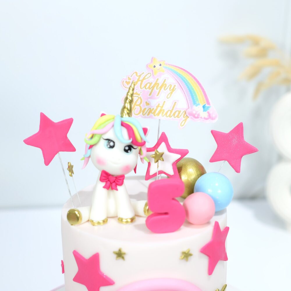 UNICORN THEME CAKE - Image 2