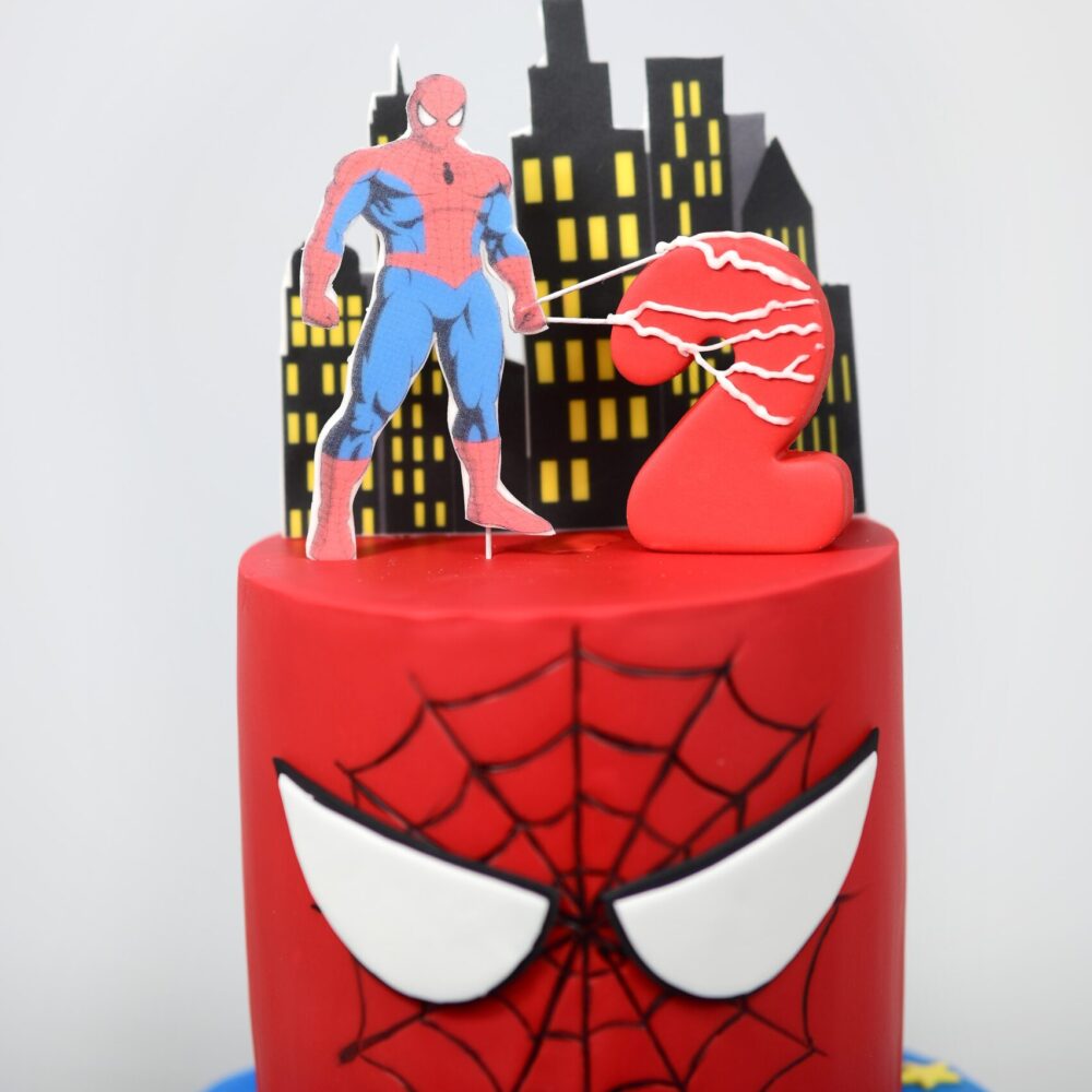 SPIDERMAN THEME CAKE - Image 2