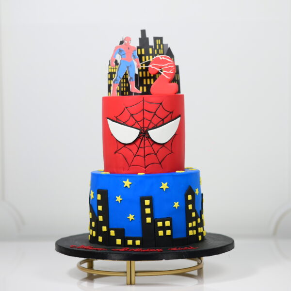 SPIDERMAN THEME CAKE