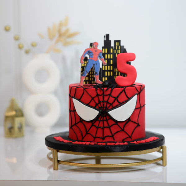 3D Spider-Man Cake