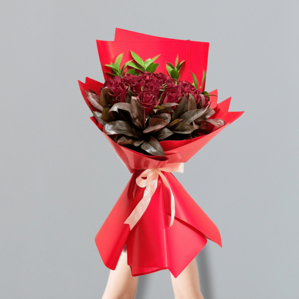 TWENTY RED ROSES BOUQUET