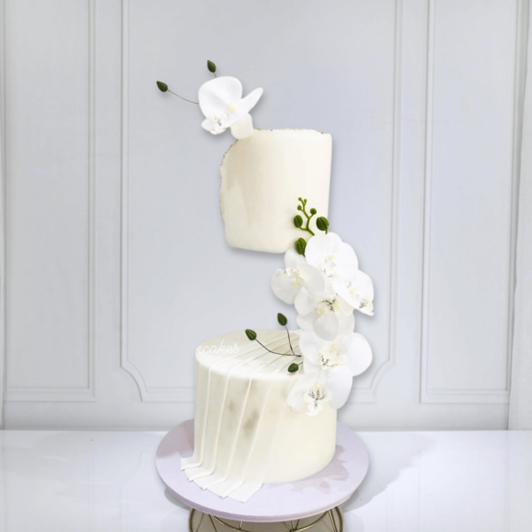 IVORY BLOOM WEDDING CAKE